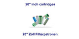 20" Zoll Filterpatronen | purway Wasserfilter - purway