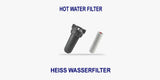 Warmwasserfilter HOT 80°C | Heißwasserfilter - purway