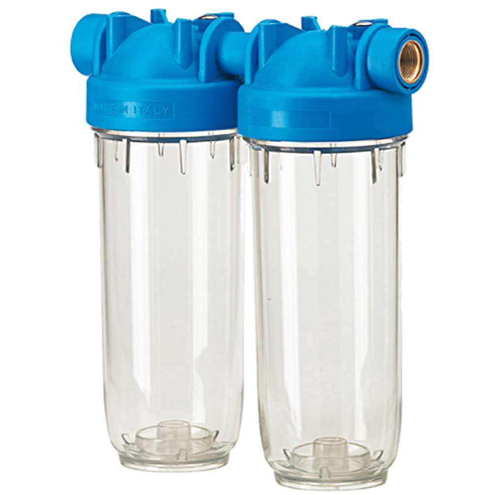 DP 10 DUO 3/4" OT TS Doppelfiltergehäuse Hauswasserfilter Trinkwasserfilter