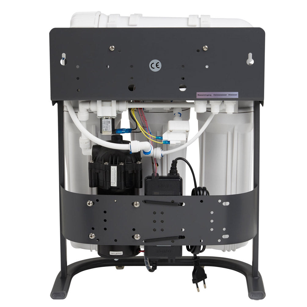 PUR Booster 5 Stufen 600 GPD Direct flow Osmoseanlage Hinten