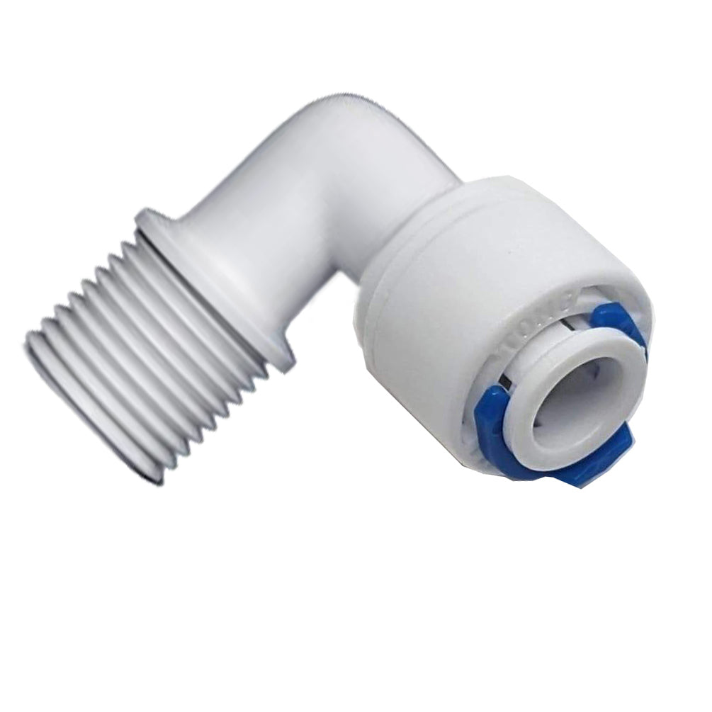 L-Adapter 1/4 Schlauch 3/8 Gewinde