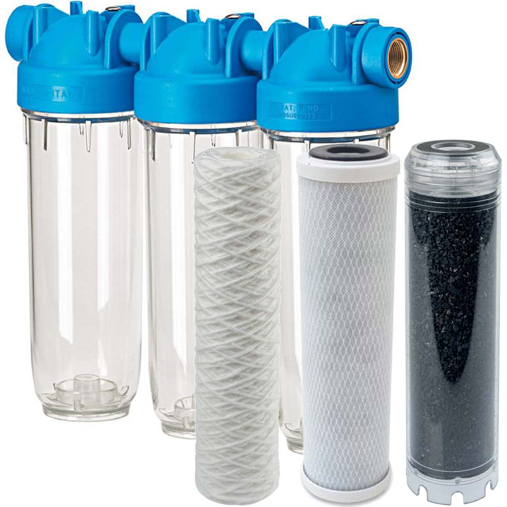 DP 10 Trio FA CB LA 1mcr - Kombifilter Hauswasserfilter