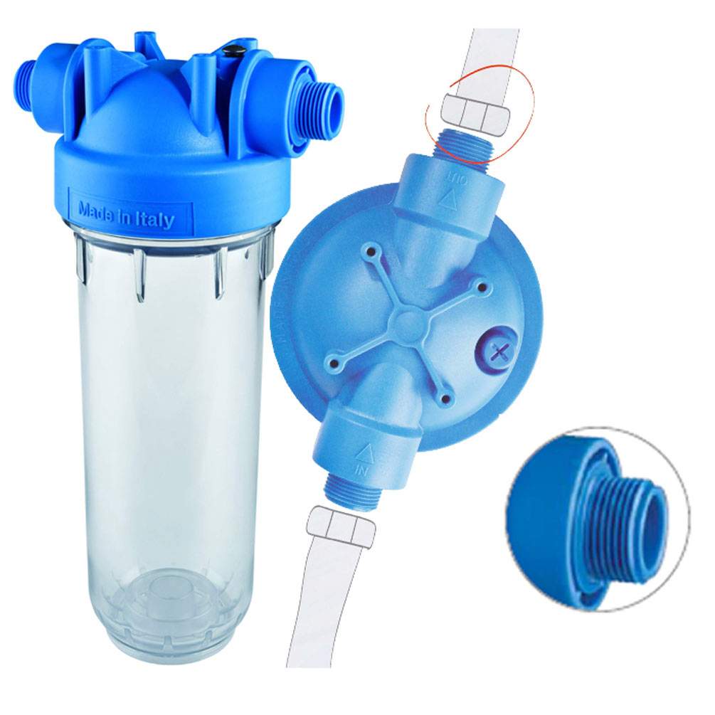 DP 10 Mono 1/2" MP TS - Einzelfiltergehäuse