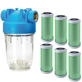 DP 5 - CTO 10 mcr Wasserfilter 3/4" - Aktivkohleblock