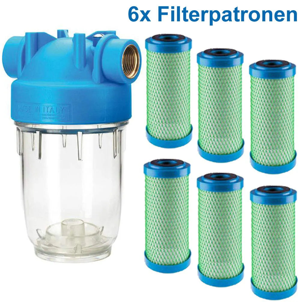 DP 5 - CYST 1 mcr Wasserfilter 3/4" - Aktivkohleblock