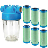DP 5 - CYST 1 mcr Wasserfilter 3/4" - Aktivkohleblock