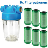 MP-PCA Untertisch Wasserfilter 1/2" - Aktivkohleblock Mikrofiltration