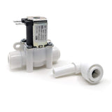 Magnetventil 3/8" 24V 4,8W - inkl. 1x L-Adapter 3/8" Schlauch 3/8" Stutzen