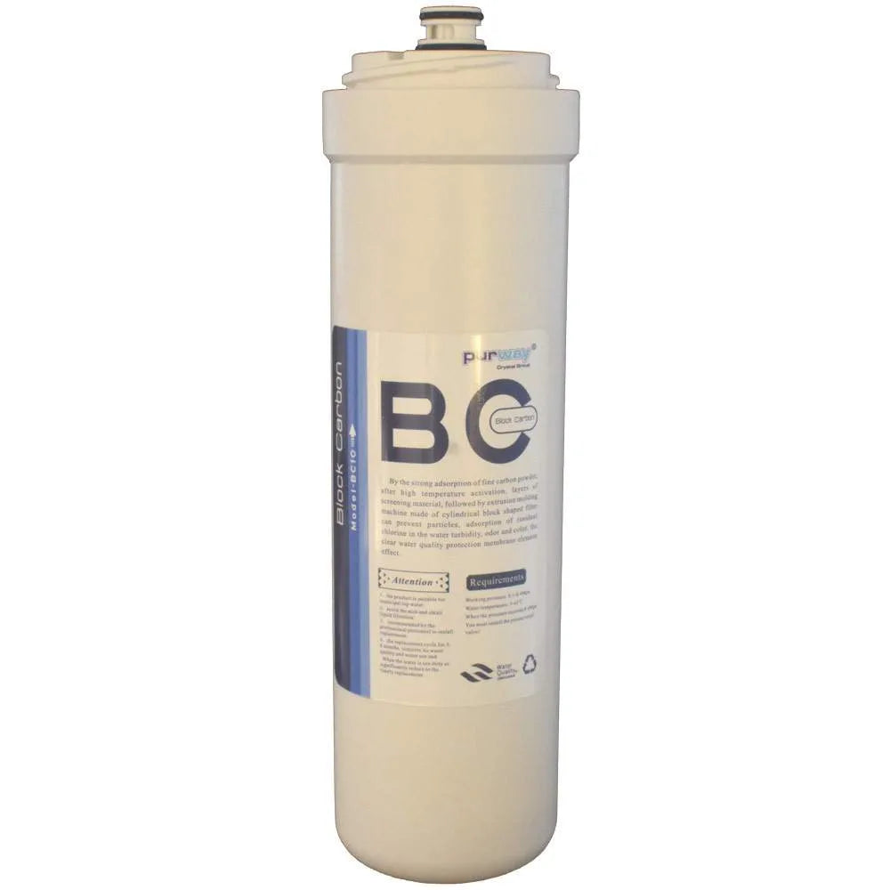 PUR Smart BC 10mcr Carbon Block Aktivkohleblock Chlor + 1 ERSATZFILTER
