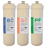 PUR Smart Ersatzfilter-Set 3 Vorfilter Patronen Set Umkehrosmoseanlage