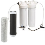 BRAVO DP DUO KIT - Mikrofiltration Wasserfilter mit Mikrofiltration und Zubehör für optimale Wasserqualität